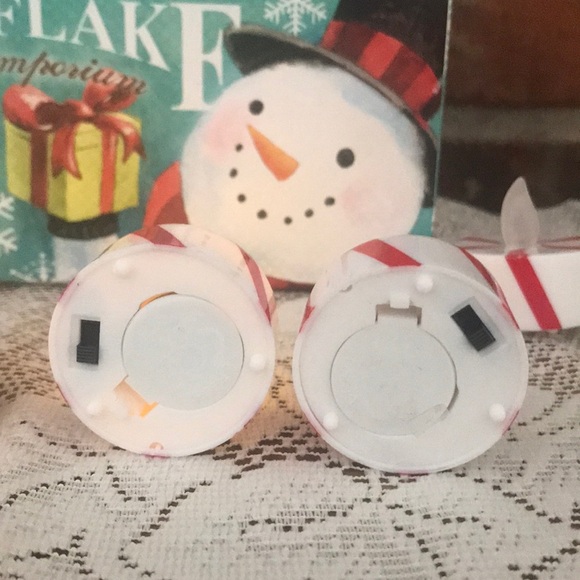 🆕 Peppermint Battery Flickering Tea Lights - Picture 7 of 7